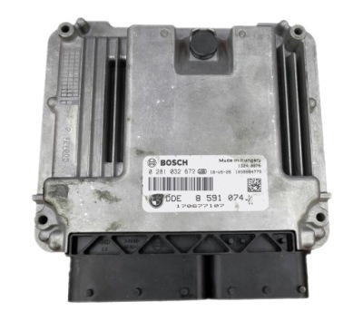 Блок управления bmw f10 2.0 0281032672 dde 8591074 программирование фото №1