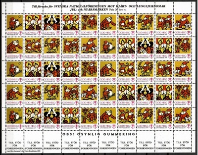 Szwecja 1978 Mi jul ark 78-79 Czyste **