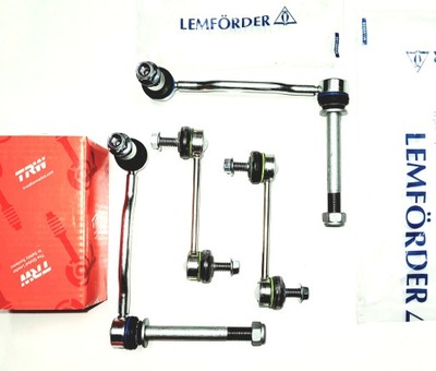 2x trw соединитель стабилизатор перед+ задняя peugeot 407 фото №1