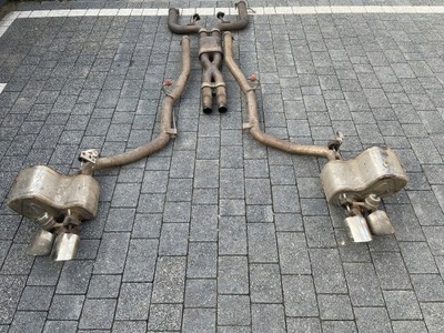 Выхлоп maserati ghibli 3.0b 15r. фото №1