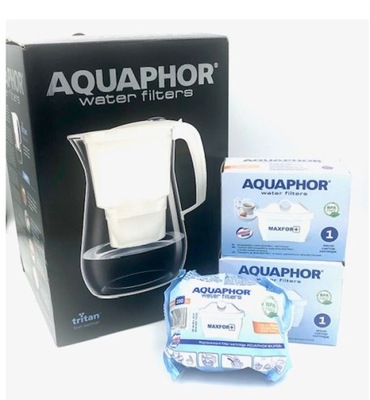 Dzbanek filtrujący Aquaphor ONYX 4,2 L czarny + 3 filtry