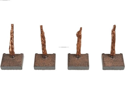 Щітка вугільна, стартер as-pl bsx210-211 фото №1