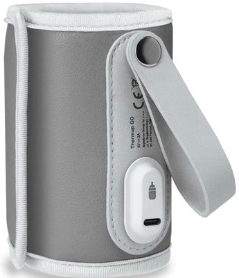 LIONELO PRZENOŚNY PODGRZEWACZ DO BUTELEK USB GREY