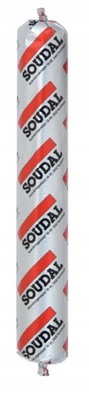 Silikon Soudal szary 600 ml uszczelniacz SOUDAFLEX do betonu