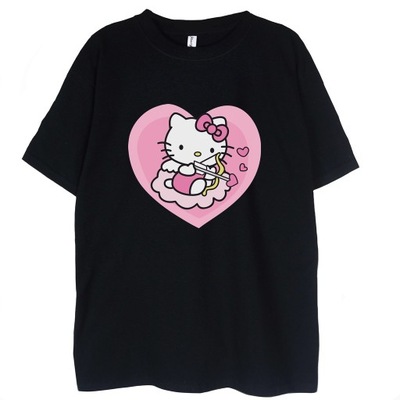 T-shirt Hello Kitty Love kot anioł 134 140