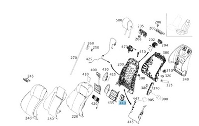 MODULIS VALDYMO SĖDYNĖS KAIRYSIS W213,W257 A2139007605 