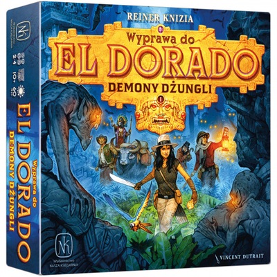 Wyprawa do El Dorado: Demony dżungli Gra planszowa Nasza Księgarnia