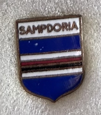 SAMPDORIA emaliowana na kopyto