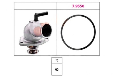 Facet термостат chevrolet lacetti 1.8 j200 фото №1