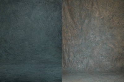 Dwustronne ręcznie malowane tlo fotograficzne 3x5,3m. Autorskie Background