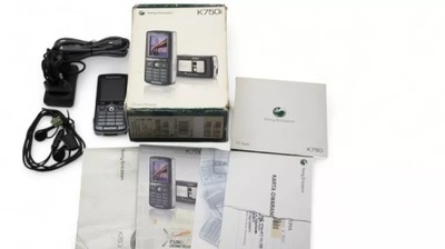 TELEFON KOMÓRKOWY SONY ERICSSON K750I KOMPLET RARYTAS