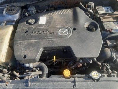 Защита верхний крышка двигателя mazda 6 gg 2,0 citd 2004r фото №1