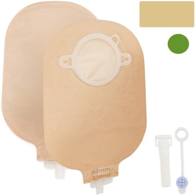 Worek Dwuczęściowy Nova 2 Urostomia 43 mm 330 ml Beż Dansac 1217-43