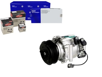 Delphi компресор кондиціонера honda civic vii 1.4- фото №1