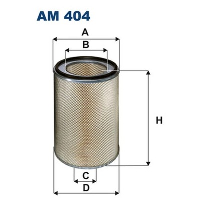 FILTRO AIRE FILTRON AM 404  