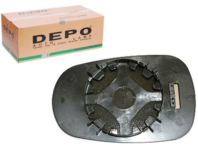 Depo стекло зеркало le dacia logan 04- фото №1