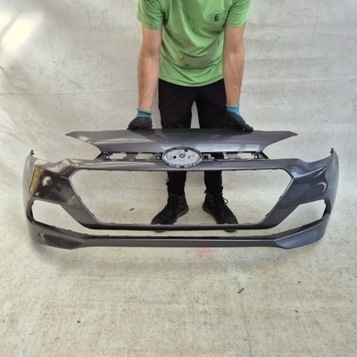 Hyundai i20 ii 14- бампер перед передний фото №1