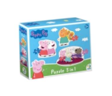 PUZZLE PEPPA PIG 3 IN1