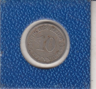 Niemcy-Cesarstwo 10 Pfennig 1888 A