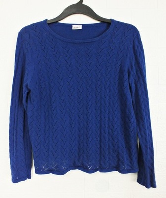 19. Sweter niebieski ażurowy 40 42