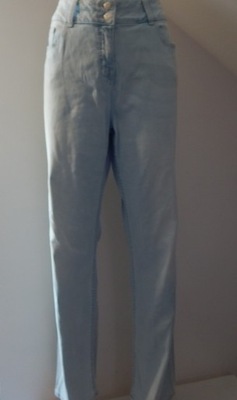 NEXT spodnie damskie jeans niebieskie 16/44