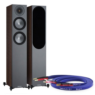 Monitor Audio Bronze 200 (Orzech) - para, Tellurium Q Gratis!