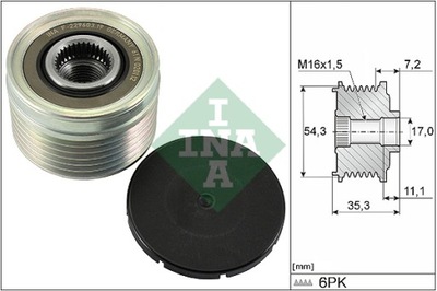 SANKABA GENERATORIAUS INA 535 0039 10 