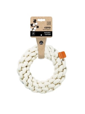 M-PETS COTO Ring 13 cm - BIAŁY