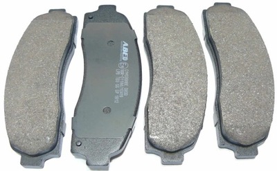 Abe c1y039abe набор тормозных колодок тормозных, тормоза дисковые фото №1