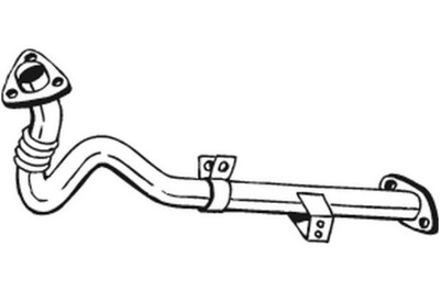 BOSAL ТРУБКА ВЫПУСКНАЯ ПЕРЕД TOYOTA LAND CRUISER 2.4D 01.90-05.96 фото