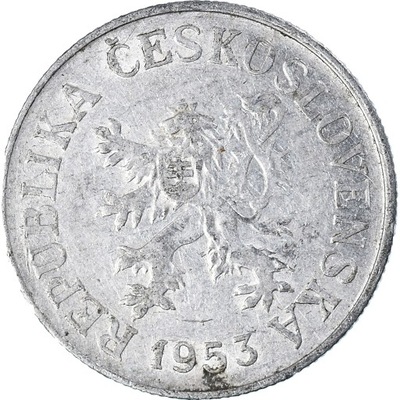 Moneta, Czechosłowacja, 10 Haleru, 1953