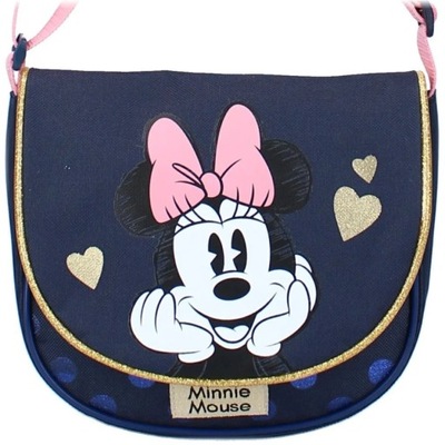 Torba na ramię dla dziewczynki Minnie Mouse - Glitter Love