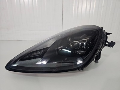 Фара левая перед передняя porsche cayenne 9y0 full led черная фото №1