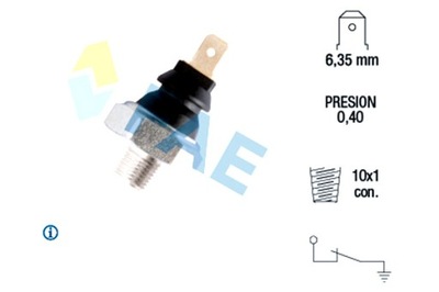 FAE SENSOR DE PRESIÓN ACEITES VOLVO 140 760 ALFA ROMEO 155 164 166 33  