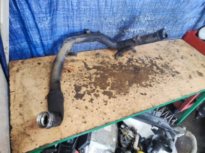 Skoda fabia ii 1.4 tdi труба воздухозаборник впуск шланг интеркулер фото №1