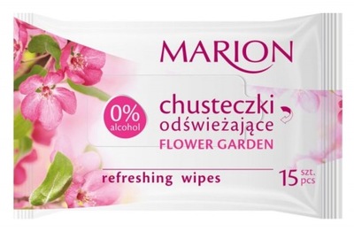 Chusteczki odświeżające flower garden MARION