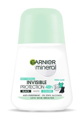 Garnier Mineral Dezodorant roll-on Invisible Prote