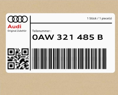 Підпірка audi a4 a5 a6 a7 фото №1