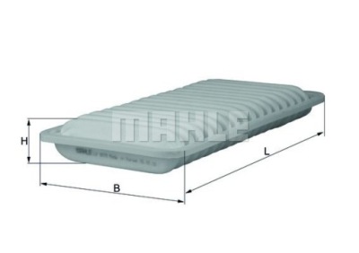 Фільтр повітря knecht фото №1