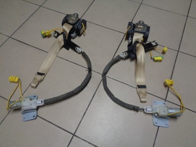 Ремни безопасности перед vw phaeton 02-10 beż фото №1