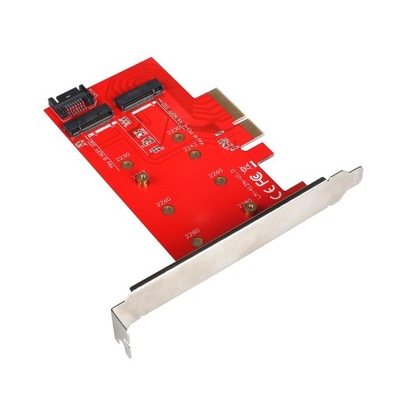 I-tec Adapter PCI-E SATA 2x M.2 Card PCI-E/SATA