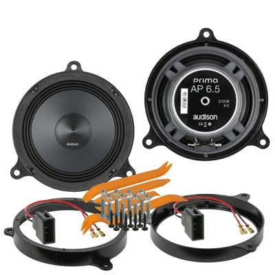 AUDISON AP 6.5 ALTAVOCES TOYOTA YARIS PARTE DELANTERA BLOQUE SILENCIOSO  