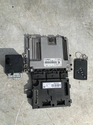 Набор стартовый бортовой компьютер renault clio iv 1,5 dci фото №1