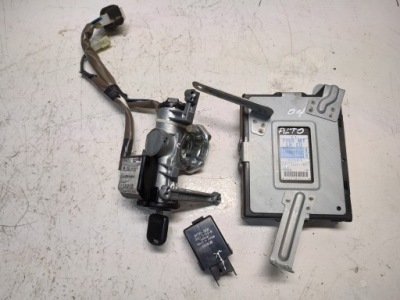 Замок зажигания иммобилайзер бортовой компьютер suzuki alto 1 99-05 1,1 фото №1