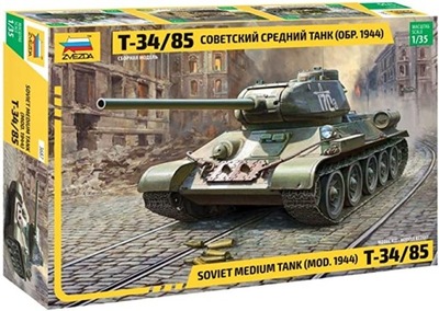 T-34/85 Soviet Medium Tank /1:35/- ZVEZDA 3687