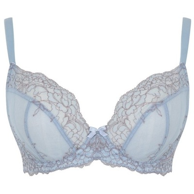 Panache ANA blue/ash rose plunge 80E 36E