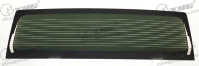 Скло задня dodge ram 2019- тонована підігрів фото №1