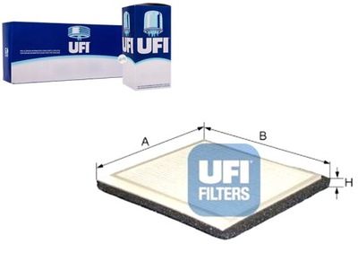 FILTRO DE CABINA UFI 1 MS6343 ACE09 PC8233  