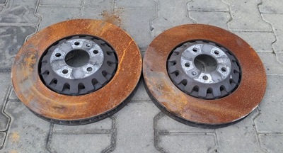 AUDI Q7 4M A6 C8 DISCS BRAKE FRONT 375MM ORIGINAL  