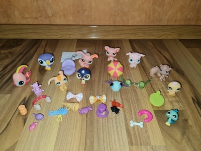 ZESTAW LPS Littlest Pet Shop figurki akcesoria nr8